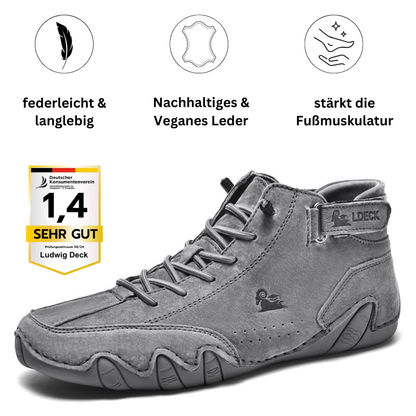 Ludwig Deck® orthopädische Premium Barfuß-Lederschuhe