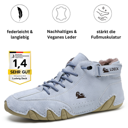 Ludwig Deck® orthopädische Winter Barfuß-Lederschuhe