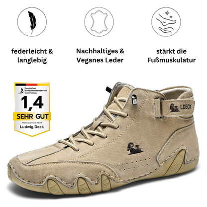Ludwig Deck® orthopädische Premium Barfuß-Lederschuhe