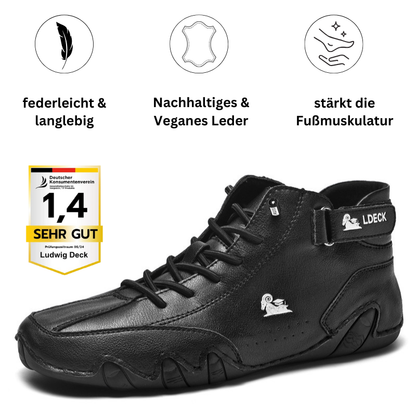 Ludwig Deck® orthopädische Premium Barfuß-Lederschuhe