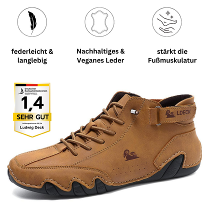 Ludwig Deck® orthopädische Premium Barfuß-Lederschuhe