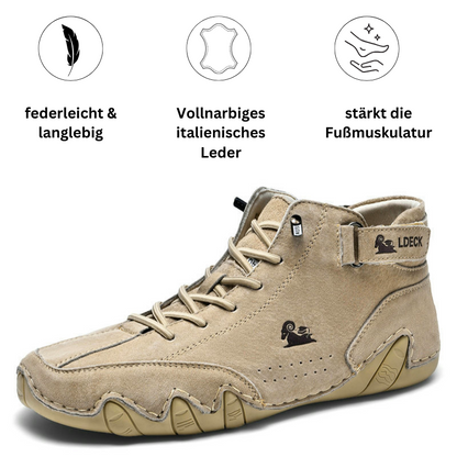 Ludwig Deck® orthopädische Echtleder Premium Barfußschuhe